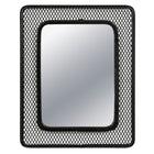 Locker Gear -  Miroir de casier en maille magnétique - couleurs assorties - paquet de 12-Se fixe à n'importe quelle surface magnétique avec trois aimants fixés à l'arrière du miroir