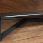 Sauder - La Collection Canton Lane Classeur lateral - Finition Brew Oak-Base metallique durable.