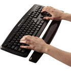 Fellowes repose-poignets clavier Gel Crystal, noir-Surface résistante de facile d'entretien