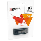 EMTEC − Clé USB 2.0 à mémoire flash C450 − 16 Go-Glisser pour ouvrir le système