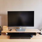 Decent Living Moniteur Stand/Riser - Érable-Dimensions du support : 880 x 200 x 110 mm / 34,5 x 8 x 4,35 in