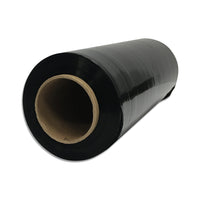 Malpack - Pellicule étirable d'emballage à main - 14po x 1500pi - 75 jauge - Noir - paquet de 4-Fonte