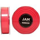 JAM PaperMD – Ruban de satin double face, 88 po de largeur x 25 verges, rose vif, 2/paquet (807SAshpi25g)-Idéal pour les emballages-cadeaux, les vêtements ou pour décorer ou attacher des bouteilles, des pots et des paniers-cadeaux