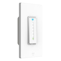 Gradateur intelligent Wi-Fi TAP + DIM de Geeni, blanc-Réglez la luminosité souhaitée via la zone de gradation tactile douce. Utilisation dans les salons, salles à manger, chambres ou partout où vous le souhaitez