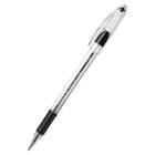 Pentel® - Stylos à bille R.S.V.P., 0,7 mm, noir, paq./12-Pointe robuste en acier inoxydable pour des traits lisses
