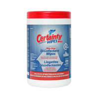 Certainty - Plus lingettes désinfectantes - non parfumé - 6.7" x 7" - 200 lingettes-Lingette désinfectante