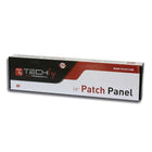 Techly – Panneau UTP 16 ports de 19 po, Cat.5E-Supporte les câbles rigides et flexibles de 22 à 26 AWG