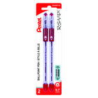 Pentel - Stylos à bille R.S.V.P. Stick, 0,7 mm, encre rouge-Stylos à bille Stick