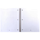 Hilroy - Cahier Naturalis - 10,5 po H x 8 po l - vert-Double reliure à spirale rose dore