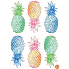 WallPops - Kit d'art mural Pop Ananas-Peler et coller, repositionnable