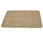 Cathay Importers - 10.5"W x 8"D x 0.4"H, Bentwood rectangulaire plateau avec poignées, Paq./2-Simple, design attrayant en finition marron clair