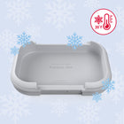 Bentgo - Boîte à lunch Chill - Rouge-Conception Durable: Le bord caoutchouté et la conception robuste sont idéaux pour les enfants actifs en déplacement