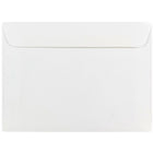 JAM Paper Enveloppes format livret à rabat droit gommé, 5 1/2 x 7 1/2 po, blanches, 200 par paquet-Blanc