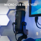 Logitech Blue Yeti Game Streaming Kit-Thèmes Streamlabs exclusifs - Personnalisez l’apparence de votre stream grâce à trois thèmes Streamlabs exclusifs téléchargeables. Code de téléchargement inclus dans l’emballage