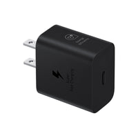 Samsung - 25 W TA uniquement/port C - Noir-Charge ultra rapide de 25 W