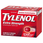TYLENOL Extra fort 500 mg, 50 comprimés FaciliT-Contient de l'acétaminophène, un analgésique/antipyrétique