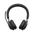 Casque supra-auriculaire stéréo sans fil Evolve2 65 de Jabra avec support - Noir-Technologie audio : haut-parleurs de 40 mm avec le chipset numérique le plus avancé jamais conçu par Jabra.