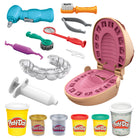 Play-Doh - Drill 'n Fill Ensemble de jeu Dentiste-Ensemble de 2 composés de pâte de modélisation non toxiques de 4 onces et de 2 onces dans un récipient en plastique