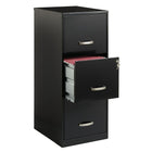 Office Designs – Classeur vertical à profondeur de 18 po, 3 tiroirs-Les tiroirs peuvent contenir des chemises de format lettre (chemises en sus)
