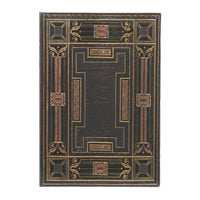 Paperblanks - Onyx - Astérales - Carnet à Couverture Rigide - Midi - Ligné - Fermeture Élastique - 144 Pg - 120 GSM-format Midi