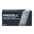 Duracell - Piles alcalines 9 V Procell - paquet de 12-Les piles 9V sont garanties fabricant pour une durée de stockage de 5 ans