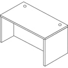 Office Star - Coquille de bureau 66 po de la collection Napa, fini cerisier-Surfaces laminées thermoliées résistant aux égratignures