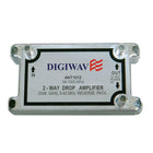 Digiwave – Amplificateur de TVHD, 7,1 x 3,9 x 2 (po), argenté-Idéal pour les câbles longs ou les téléviseurs à plusieurs abonnés