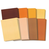 Papier d'artisanat Roylco 11" x 8 1/2" Skin Tone, 144 Pack-Le papier d'artisanat Skintone est le papier d'artisanat parfait pour l'art "All About Me".