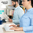 Logitech MK295 ensemble silencieux clavier/souris - blanc-Pile longue durée : Bénéficiez d’une autonomie jusqu’à 36 mois pour le clavier et 18 mois pour la souris, sans avoir à changer les piles. Boutons on/off pour économiser l’énergie