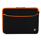 Housse de Protection Ordinateur Vangoddy Pochette PC Portable Ultrabook Sacoche Laptop Compatible 17,3 po, Noir et Orange-Convient aux ordinateurs portables de 17,3 pouces
