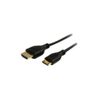 StarTechMD ® Câble HDMI haute vitesse mince vers Mini HDMI mâle/mâle, avec Ethernet, 3 pi-Câble HDMI prenant en charge les résolutions jusqu’à 4000 x 2000