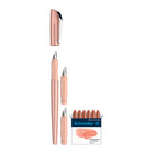 Coffret Stylo Plume de Calligraphie Schneider Cellissima avec Cartouches d'Encre - Abricot (RS143806)-Fabriqué en Allemagne