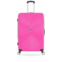 TUCCI Italy - Bagage à roulettes VOLANT 20 po - Fuschia-Conçu en Italy