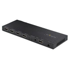 StarTech - Splitter HDMI 4 Ports, Répartiteur HDMI 4K60Hz Scaler Intégré 1 Entrée 4 Sorties-Switch de gestion EDID : Le paramètre EDID Auto du répartiteur HDMI 4 voies utilise un scaler intégré pour la sortie de 2 résolutions d'affichage différentes, EDID Copy clone les paramètres EDID du port de sortie 1 vers un affichage à même résolution