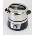 Euro Cuisine – Cuiseur à vapeur électrique FS3200 avec minuterie mécanique, acier inoxydable-Pas d'huile, pas de dégâts, pas de fumée - Le nettoyage se fait facilement