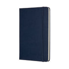 Moleskine - Carnet Classic Format Moyen - Ligné - Couverture Rigide - 4,5 po x 7 po - Bleu Saphir-Bleu saphir