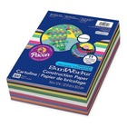 Pacon SunWorks Construction Paper Smart-Stack - 9" x 12" - Couleurs assorties - 600 Feuilles-Couleurs vives et cohérentes