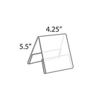 Azar Displays – Plaque recto verso, 10/paquet (192813)-Plaque