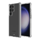 AXS - PROShield Plus etui transparent teste contre les chutes pour Samsung Galaxy S23 Ultra - Givre-Coin renforçis subtils absorbent les chocs en creant un coussin d'air entre l'appareil et les surfaces