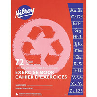 Hilroy - Cahier d'exercice - 9 1/8 po x 7 1/8 po - 72 pages-Trouver le sujet que vous cherchez est encore plus simple grâce aux couleurs différentes des couvertures