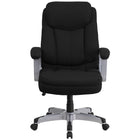 Flash Furniture - Fauteuil direction pivotant HERCULES Big and Tall, capacité de 500 lb, tissu noir (GO18501FAB)-Chaise de bureau Big & Tall contemporaine
