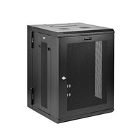 StarTech – Armoire réseau à montage mural 15U, profondeur de 20 po, à charnières (RK1520WALHM)-Gagnez de l'espace en montant vos serveurs ou votre équipement réseau au mur