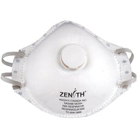 Zenith Safety - Respirateur Contre Les Particules, N95, Certifié Niosh, Moyen/Grand, paquet de 5-Certification(s) NIOSH