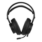 Casque de jeu à 7 couleurs à DEL à son surround virtuel USB 7.1 de Marvo-Adjustable microphone arm