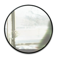 Umbra – Miroir mural rond, noir (358370-040)-Miroir mural décoratif