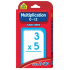School Zone – Cartes-éclair, multiplication de 0 à 12, 440/paquet (SZP04008)-Enfants de 8 et plus, de la 3e à la 5e année