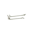 Azar Displays – Crochet pour porte-étiquette, 6 x 0,187 po, 50/paquet (701236)-En métal galvanisé avec plaque rabattable en plastique