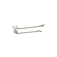 Azar Displays – Crochet pour porte-étiquette, 6 x 0,187 po, 50/paquet (701236)-En métal galvanisé avec plaque rabattable en plastique