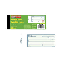 Staples - Livret de reçus, autocopiant, duplicata, 2 3/4 po x 6 3/4 po, bilingu-2 3/4 po x 6 3/4 po 
