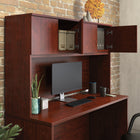 Sauder - La Collection Affirm Surmeuble - Finition Classic Cherry-Se fixe aux 426274 ou 426277.